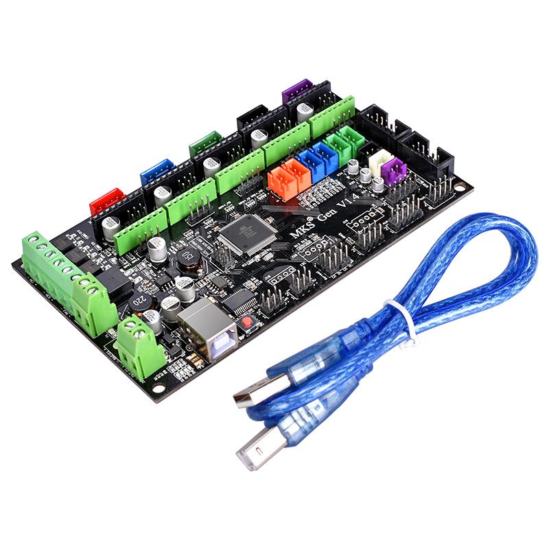 Makerbase Buy Makerbase 3D Printer MKS Gen V1.4 Control Board Support TMC2130 V1 ...