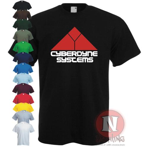 

CYBERDYNE SYSTEMS t-shirt TERMINATOR cool movie Teeshirt Skynet S