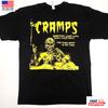 The Cramps Vintage Punk Rock Band Graphic Black T-Shirt S-5XL