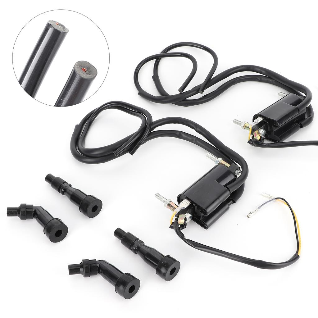 Ignition Coil Set 21121‑1174 21121‑1001 Repalcement Fit for Honda CB 650 750 900 Models