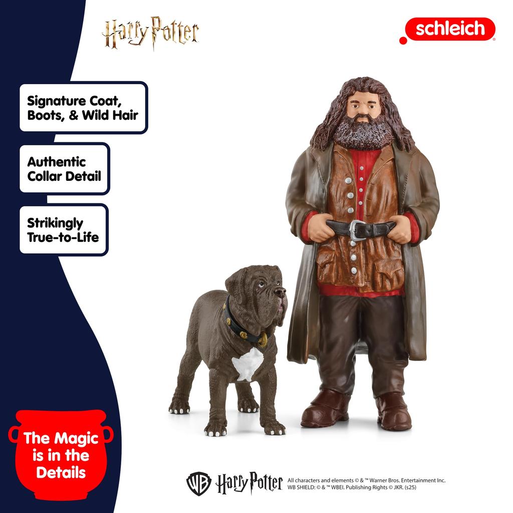 Schleich Harry Potter Series Hagrid and Fang 42638