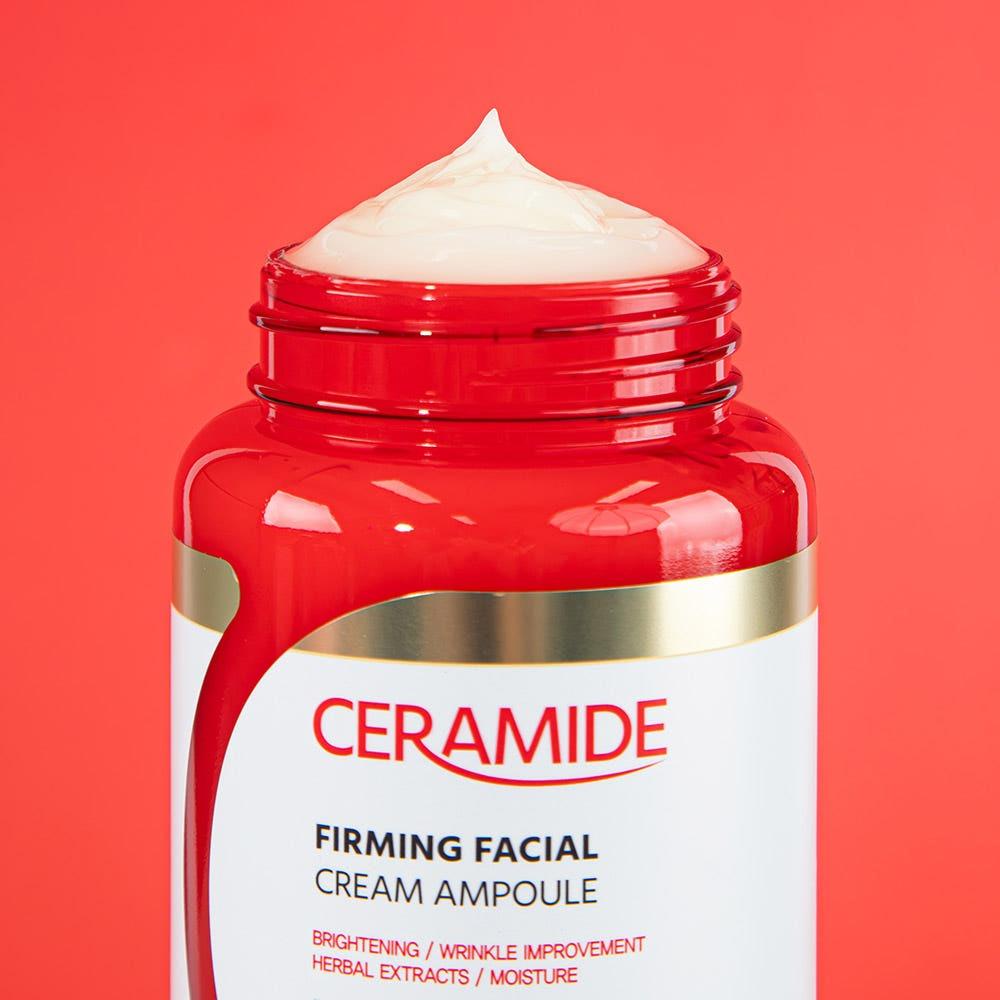 Farmstay Ceramide Firming Facial Cream Ampoule Deep Moisturizing 250ml