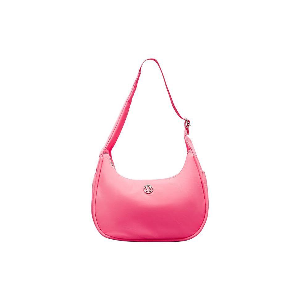 

Lululemon 4L Metal Logo Zipper Closure Recycled Nylon Recycled Polyester Tote Shoulder Bag Mini Unisex Tote Bag Cherry-Blossom-Pink LW9EUCS-064671 Cherry Blossom Pink,Mini