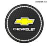 1/2Pcs Diamond-studded Car Coaster Cup Holder Anti-skid Pad For Chevrolet Cruze Lacetti Captiva SS Z71 Equinox Trax Impala Spar