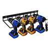 Hand Power Tool Organizer Rack Wall Mounted Floating Tool Shelf Electric Drill Holders Heavy Duty for Workshop Garage