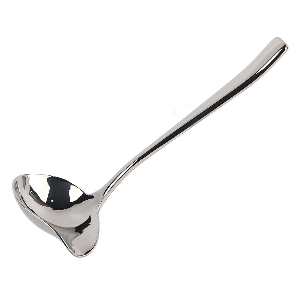 Stainless Steel Sauce Drizzle Spoon with Spout Sugar Spoon Cooking Utensil Tool