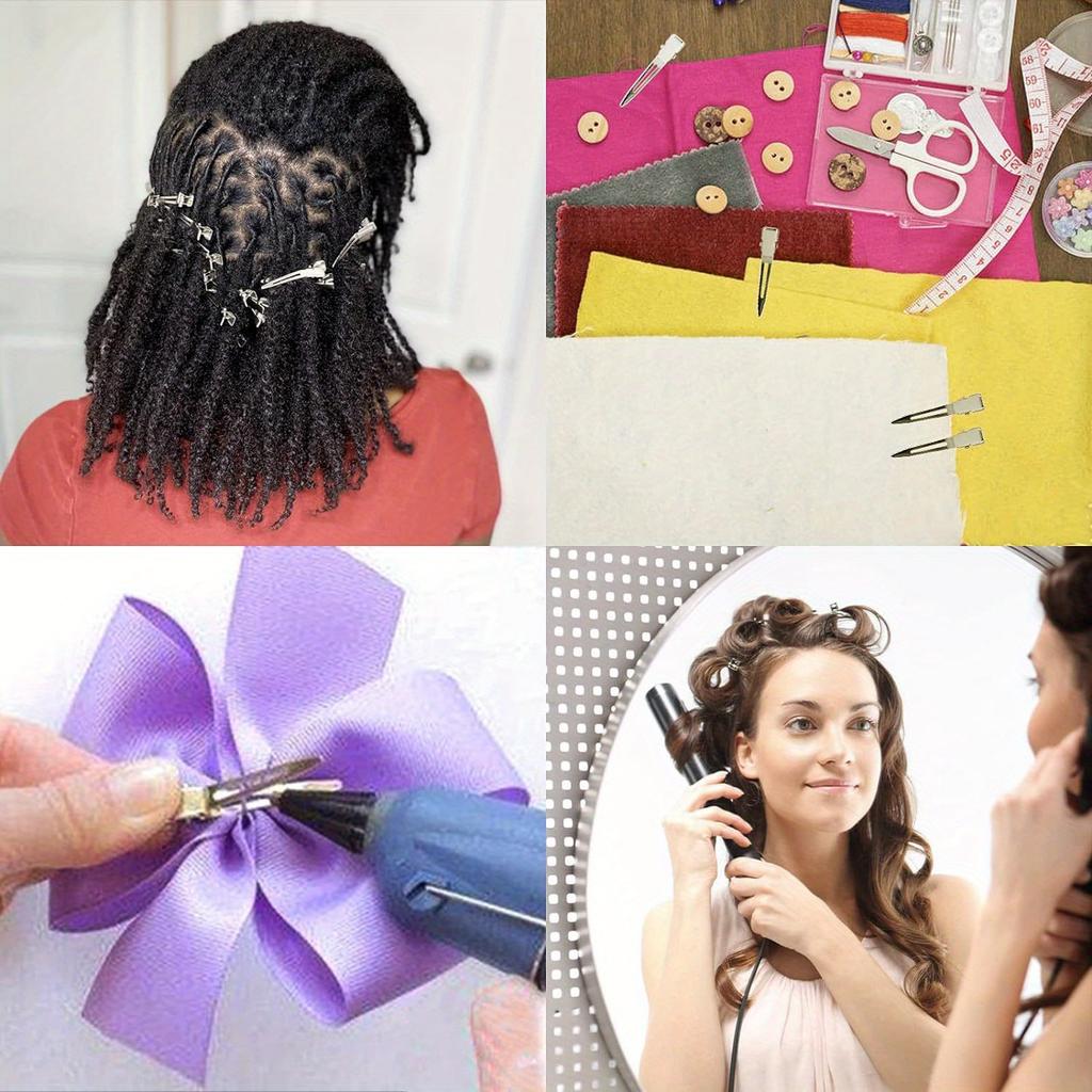 50PCS Metal Duckbill Hair Clip Salon Fixed Hair No Bend Hair Pin Curl Hair Clip Makeup No Crease Hair Clip Hairdress StylingTool