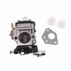 Carburetor 10mm 15mm For Brush Cutter Engine TU26 34F 36F 260 330 For Brushcutter 4c 49cc 52cc Chaaw  Accessories Parts