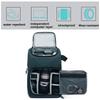 Mochila de Câmera Portátil para Exterior Impermeável Mochila de Mochila para Câmera DSLR de Viagem Mochila Fotográfica de Grande Capacidade para Câmera Digital