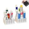 Ointment Holder Desktop Ointment Stand Silicone Material Cosmetics Storage Rack Pen Holder Home Ointment Compartment Organizer