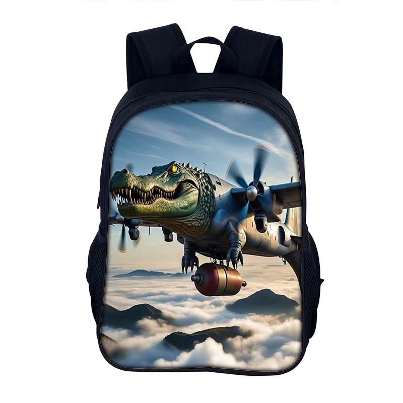 Italian Brain Rot Backpack for Students - Large Capacity