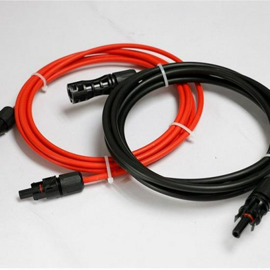 National Standard MC4 Solar DC Extension Cable: Photovoltaic Adapter in 2.5/4/6 mm², Male to Female Connector