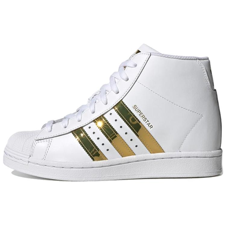 Adidas Wmns Superstar Up `White Gold