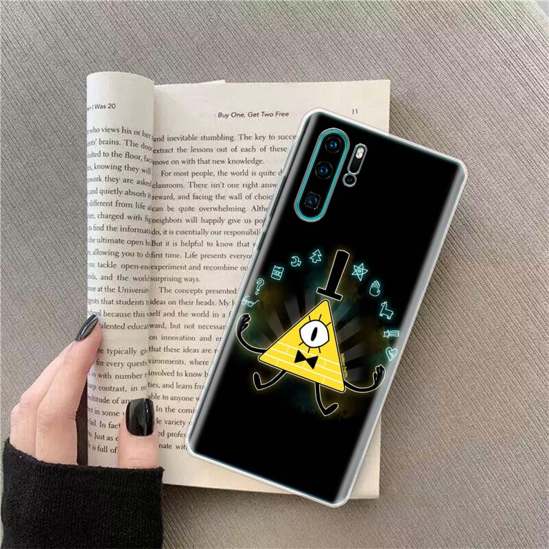 

Bill Cipher Phone Case For Huawei P50 P10 P20 P30 P40 Pro Cover Mate 40 30 20 10 Lite Capa Shell Huawei P30 Lite