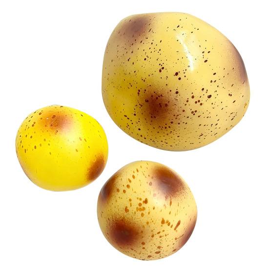 Stress Relief Toy Realistic Mashed Potato Skin Soft Filled Fidget Toy Slow Recovery Dough