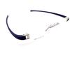 RSINC Combo of Sliver Red -Sliver Blue Rimless frame/eyeglass/Spectacle, 51-18-140 I2-37P3-AIKE