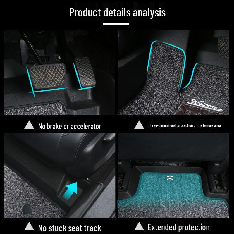 Full Surround TPE Car Floor Mats for MG MG3 (2010-2016 Models)