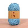 85M/roll Crochet Thread Macrame Rope 65% Cotton Wool Line Yarn  Knitter Crochet Bag