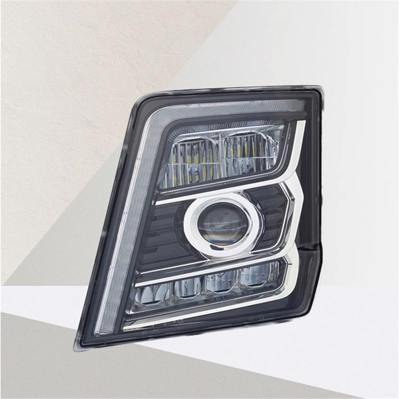 Chiyou Car Lights: DeLong X5000 Bi-LED Headlight Assembly - High Brightness & Focus Flow Single Unit