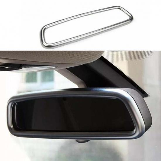 Rearview Mirror Frame For Benz GLA CLA Car Middle Console Matte Silver 2013-