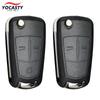 YOCASTY Flip Remote Car Key Shell Case Cover For Opel Vauxhall Corsa D Astra H Zafira B Vectra C Signum Meriva With Z Groove