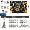 Glitter Party Backdrop 1pc - Celebration Decor