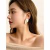 Black & Gold Enamel Twist Earrings: Versatile Luxury Studs for Autumn/Winter 2025