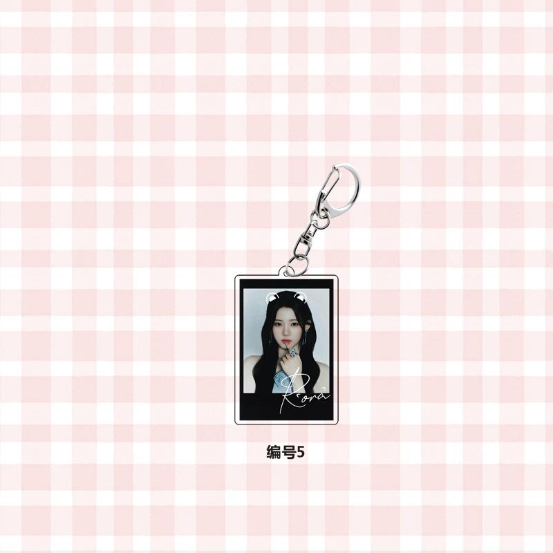 BABYMONSTER Peripheral RAMI Lee Charin AHYEON Kawai Ruka ASA Pendant Keychain 1001