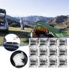 12 Stück Poo Pulver Poo Gel Campingtoilette Chemikalien Notfalltoilette Abfallbehandlung für Campingtoilette für Outdoor Camping Wandern