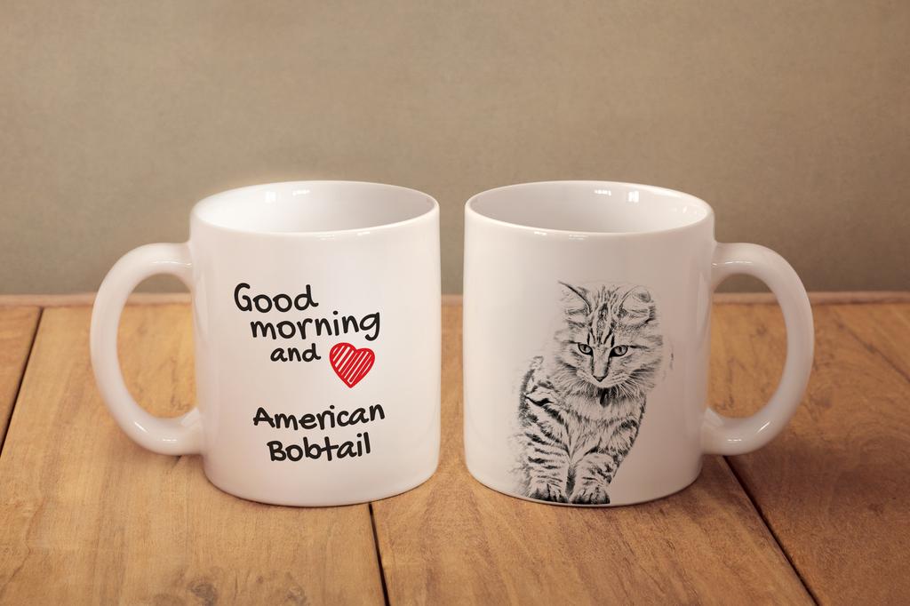 American Bobtail - Cat Mug, Personalized Mug with Print, Classic Gift for Everyone from the Art-Dog Brand