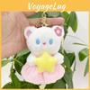 Cute Cartoon Bear Plush Toy Keychain With Short Fur For Kids And Adults Gifts