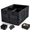 Car Boot Storage Box Large Capacity Interior Finishing Sundries Storage Box Oxford Cloth Foldable Interior Supplies Universal