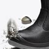 Mens Casual High Steel Toe Caps Safety Boots Soft Leather Working Shoes Worker Tooling Security Boot Long Safe Botas Footwear