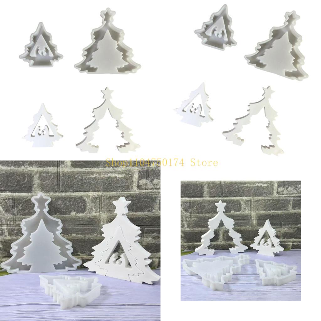 

Nativity Scene Silicone Mold Molds for Candle Making Table Ornament Mold Plasters Aromatherapys Mold Gift top sale China Mainland