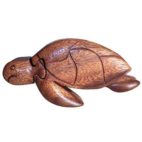 Wooden Puzzle Box - Sea Turtle