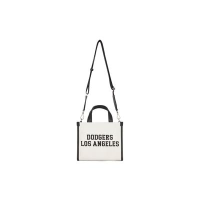 Los Angeles Dodgers Casual College Style Cotton Polyester Tote Bag Shoulder Crossbody Handbag Clutch Commuter Bag Unisex Bags 3AORS024N-07CRM