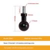 Aluminum 15Mm/17Mm/19Mm/20Mm/25Mm Ball Head Adapter To M6 1/4 Bolt For Motorcycle Phone Holder Car Bracket Camera Stand