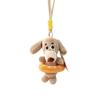 Brown Dachshund Sausage Dog Plush Pendant Plush Material Stuffed Animal Charm  Backpack Charm