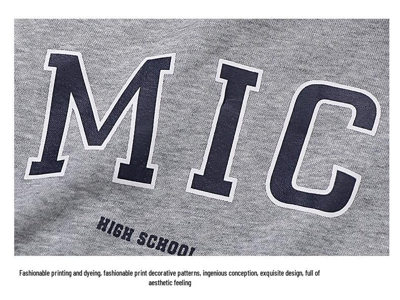 2025 Boys' & Girls' Stylish Sweatshirt: New Youth Autumn/Winter Street Style Top