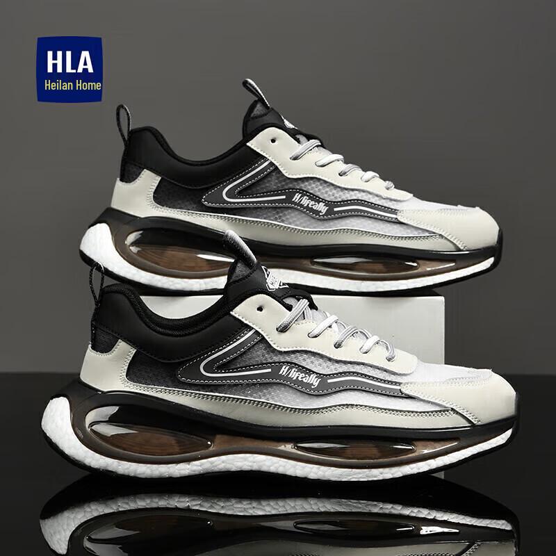 HLA Men s Versatile Breathable Mesh Lightweight Casual Sports Shoes 41