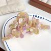 High-End Acetate Three-Dimensional Flower Claw Clips, Fresh Textured Large Hair Clips, Versatile Shark Clip Hair Accessories for Women
