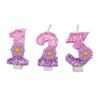 Creative Design Sun Flower Digital Candle Birthday Cake Decoration Atmosphere Party Supplies Various Specifications