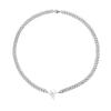 Starlight Titanium Steel Necklace - Male Cross Design for Hip-Hop Style, Unique and Fashionable Accessories That Suit Any Occasion
