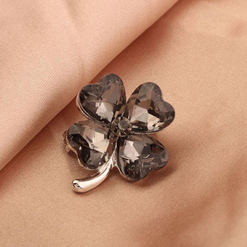 

Креативная брошь из сплава, брошь «Четыре листа» One Size