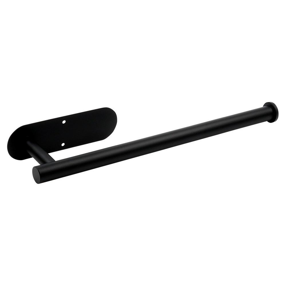 Wall-Mounted Self-Adhesive Paper Towel Holder, Screw-On Kitchen Hanger