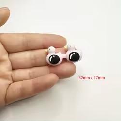 Cute Forest Farm Animal Life Theme Flat Back Resin Charm DIY Accessory for Souvenir or Fairy Model Artificial Style