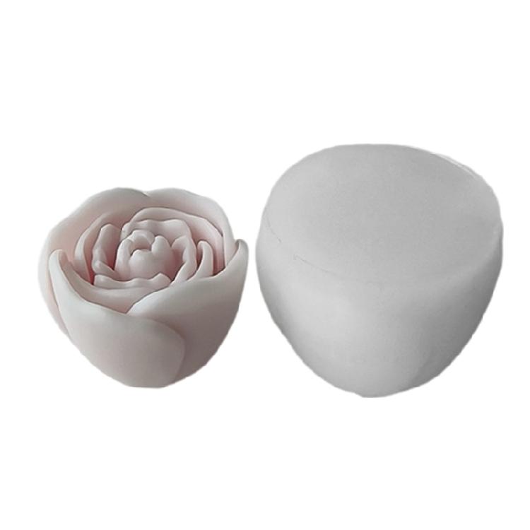 

Multipurpose Small Peony Sturdy Silicone Candle Mold Safe and Flexible Craft Supplies for Home Decoration Projects