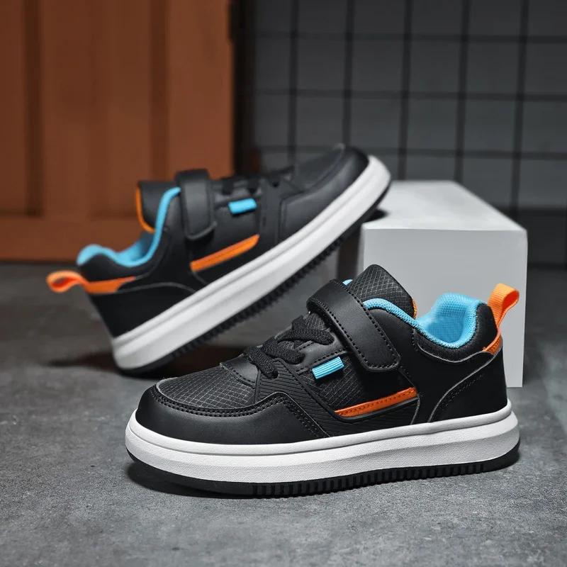 

Autumn New Mesh Casual Leather Boys Girls Shoes White Baby Toddler Sport Sneakers Tenis Kids Children Infant Breathable 39
