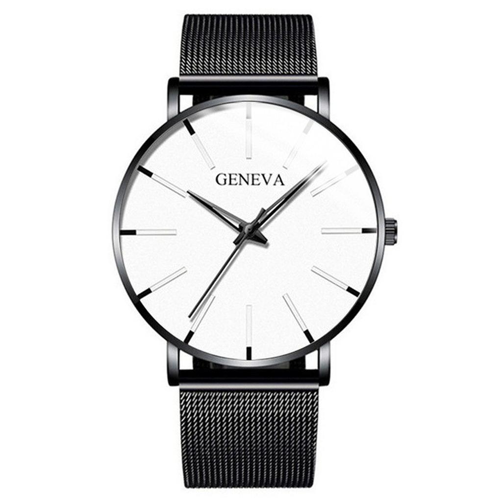 Mens Leather Business Fashion Watch Strap Watch For Gift Giving