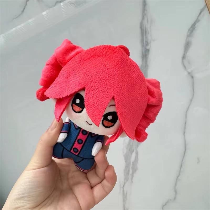 10CM Jeu Anime Kasane Teto Costume Cosplay Porte-clés Doux Peluche Adorable Pendentif Sac à Dos Porte-clés Cadeaux d'Anniversaire Noël